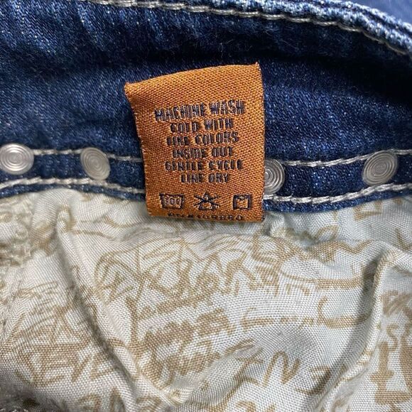 SEVEN7 Women’s Studded‎ Distressed Denim Jeans Size 31 Blue 
Inseam 30” - Picture 10 of 13